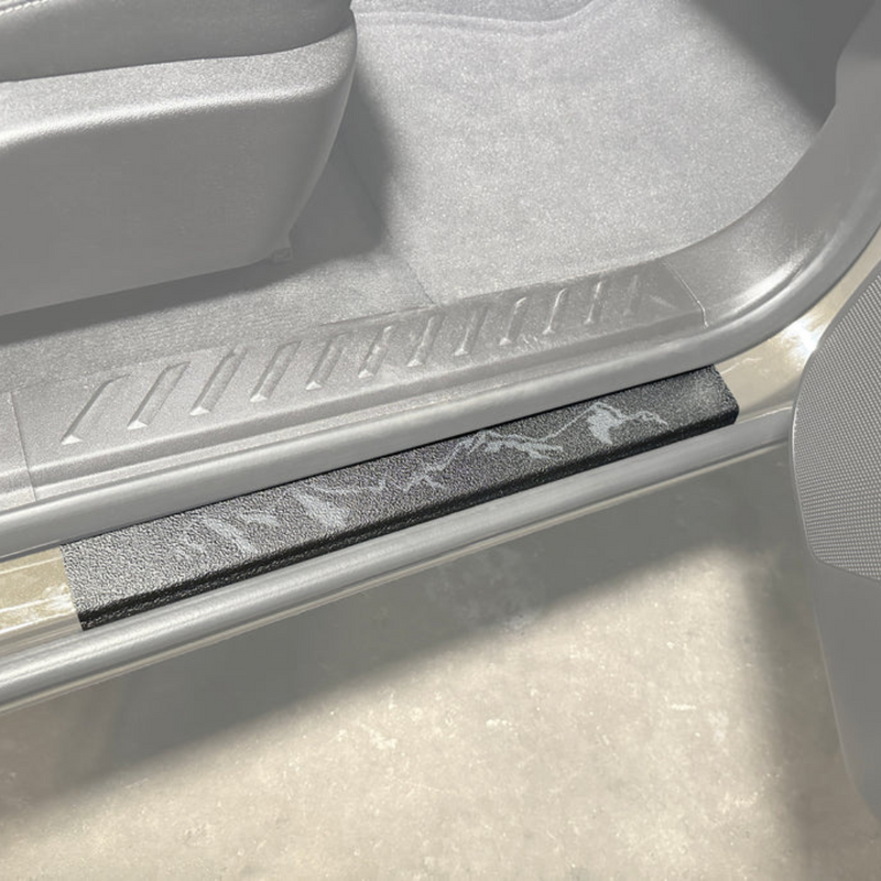 Tufskinz Door Sill Textured Overlays for Chevrolet Colorado & GMC Canyon (2023-2024) - Aspire Auto Accessories