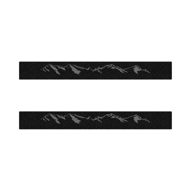 Tufskinz Door Sill Textured Overlays for Chevrolet Colorado & GMC Canyon (2023-2024) - Aspire Auto Accessories