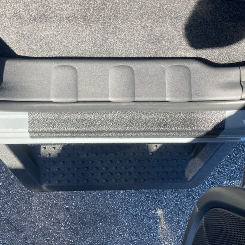 Tufskinz Textured Door Sill Overlays for Nissan Frontier (2022-2024) - Aspire Auto Accessories