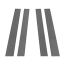 Tufskinz Door Pillar Overlays for Toyota 4Runner (2003-2009) - Aspire Auto Accessories