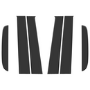 Tufskinz SuperCrew Door Pillar Trim Overlays for Ford Ranger (2019-2023) - Aspire Auto Accessories