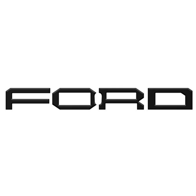 Tufskinz Raptor Front Grille Letter Overlays for Ford Bronco (2023-2024) - Aspire Auto Accessories