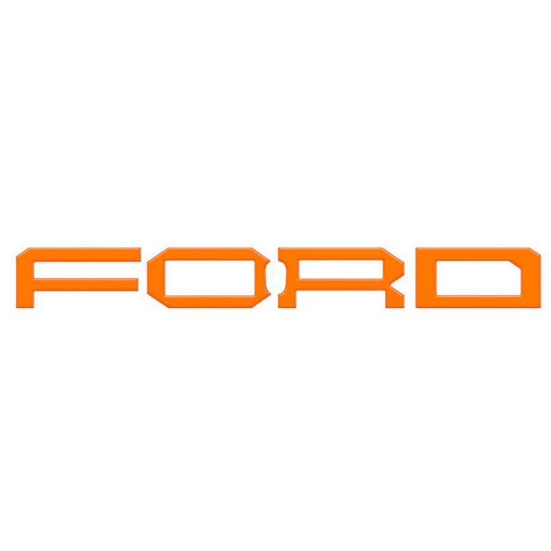 Tufskinz Raptor Front Grille Letter Overlays for Ford Bronco (2023-2024) - Aspire Auto Accessories