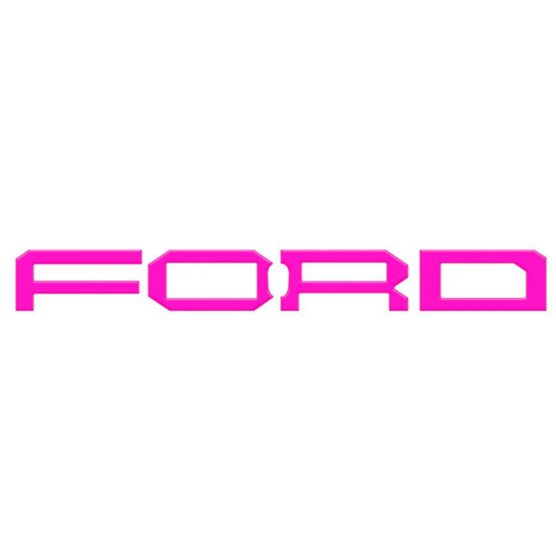 Tufskinz Raptor Front Grille Letter Overlays for Ford Bronco (2023-2024) - Aspire Auto Accessories