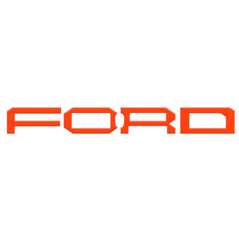 Tufskinz Raptor Front Grille Letter Overlays for Ford Bronco (2023-2024) - Aspire Auto Accessories