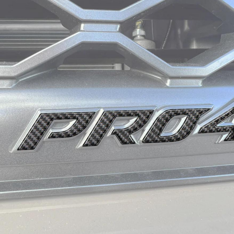 Tufskinz Pro 4x Emblem Letter Overlays for Nissan Titan (2022-2024) - Aspire Auto Accessories