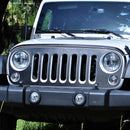 Tufskinz Front Grill Overlay for Jeep Wrangler (2007-2018) - Aspire Auto Accessories