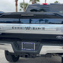 Tufskinz King Ranch Tailgate Letter Inserts for Ford Super Duty (2020-2022) - Aspire Auto Accessories