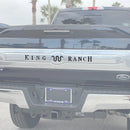 Tufskinz King Ranch Tailgate Letter Inserts for Ford Super Duty (2020-2022) - Aspire Auto Accessories