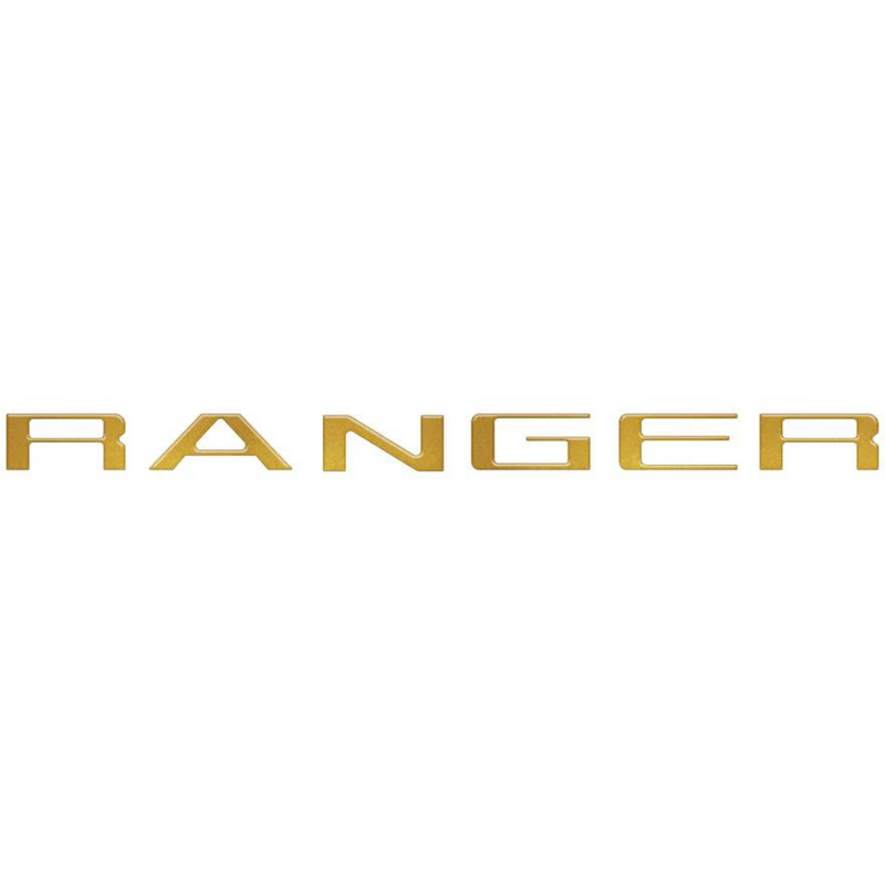 Tufskinz Tailgate Letter Inserts for Ford Ranger (2024-2025) - Aspire Auto Accessories