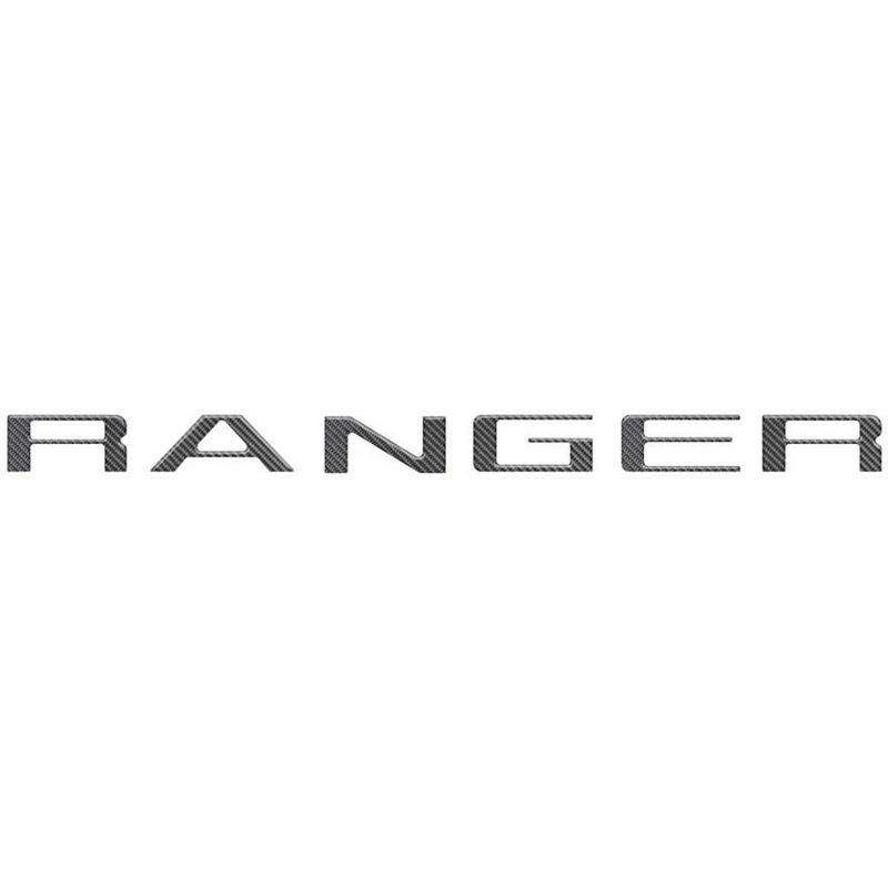 Tufskinz Tailgate Letter Inserts for Ford Ranger (2024-2025) - Aspire Auto Accessories