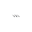 Tufskinz Raptor Emblem Claw Mark Inserts for Ford Bronco Raptor (2023-2024) - Aspire Auto Accessories