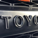 Tufskinz Grille Letter Overlays for Toyota 4Runner (2010-2024) - Aspire Auto Accessories