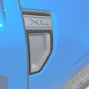 Tufskinz Fender Emblem Accent Trim for Ford Maverick (2022-2024) - Aspire Auto Accessories