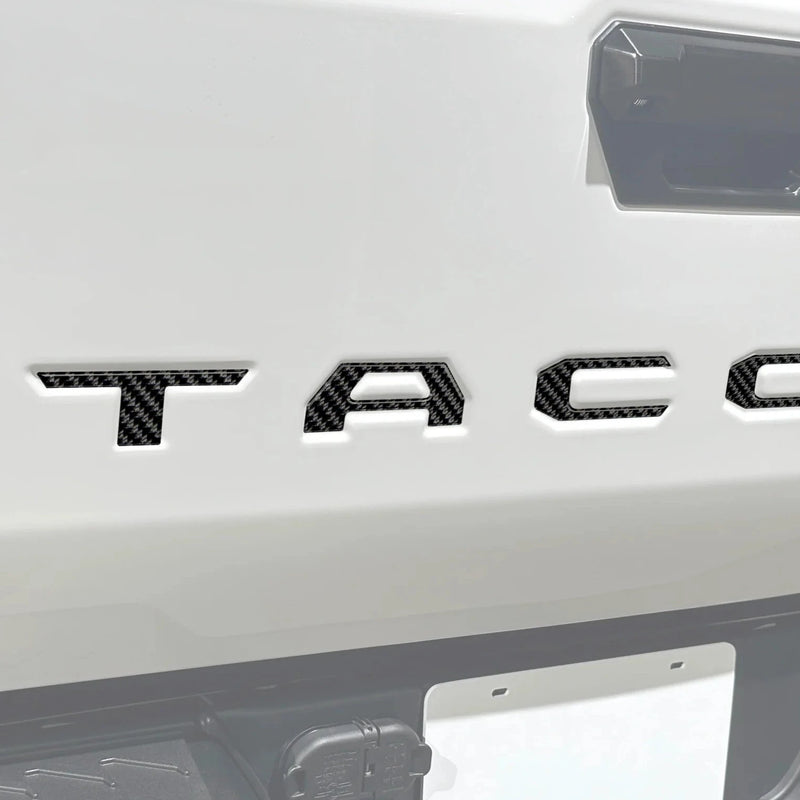 Tufskinz Tailgate Letter Insert for Toyota Tacoma (2024-2025) - Aspire Auto Accessories