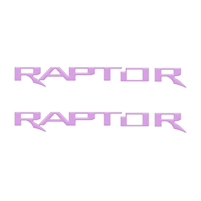 Tufskinz Hood Cowl Emblem Inserts for Ford F-150/Bronco Raptor (2021-2024) - Aspire Auto Accessories