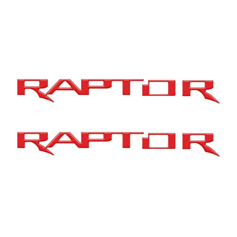 Tufskinz Hood Cowl Emblem Inserts for Ford F-150/Bronco Raptor (2021-2024) - Aspire Auto Accessories