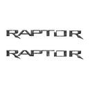 Tufskinz Hood Cowl Emblem Inserts for Ford F-150/Bronco Raptor (2021-2024) - Aspire Auto Accessories