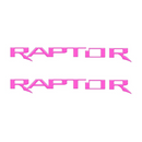 Tufskinz Hood Cowl Emblem Inserts for Ford F-150/Bronco Raptor (2021-2024) - Aspire Auto Accessories