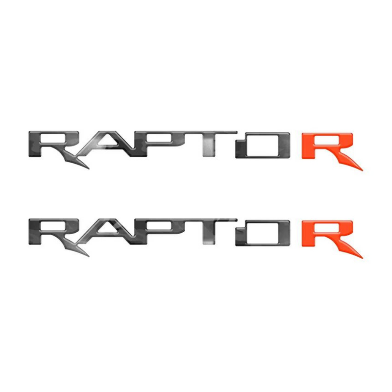 Tufskinz Hood Cowl Emblem Inserts for Ford F-150/Bronco Raptor (2021-2024) - Aspire Auto Accessories
