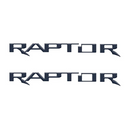 Tufskinz Hood Cowl Emblem Inserts for Ford F-150/Bronco Raptor (2021-2024) - Aspire Auto Accessories