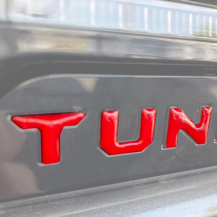 Tufskinz 3RD Brake light Letter Inserts for Tundra (2022-2024) - Aspire Auto Accessories