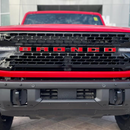 Tufskinz Front Grille Letter Overlays for Ford Bronco (2021-2024) - Aspire Auto Accessories