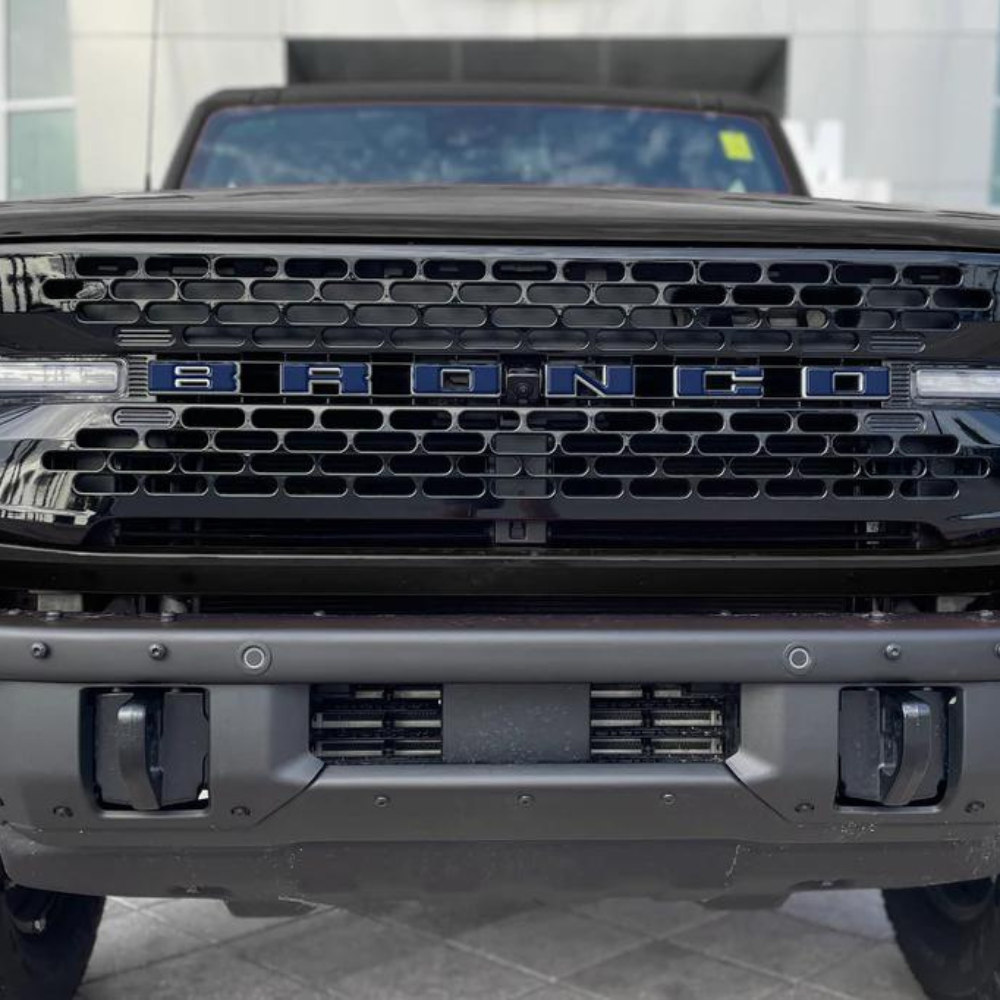 Tufskinz Front Grille Letter Overlays for Ford Bronco (2021-2026 ...