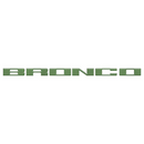 Tufskinz Front Grille Letter Overlays for Ford Bronco (2021-2024) - Aspire Auto Accessories