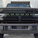 Tufskinz Front Grille Letter Overlays for Ford Bronco (2021-2024) - Aspire Auto Accessories