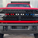 Tufskinz Front Grille Letter Overlays for Ford Bronco (2021-2024) - Aspire Auto Accessories