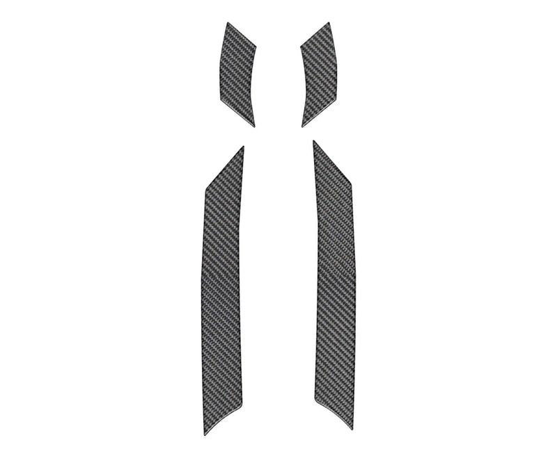 Tufskinz A&D Pillar Overlays for Toyota Rav4 (2019-2024) - Aspire Auto Accessories