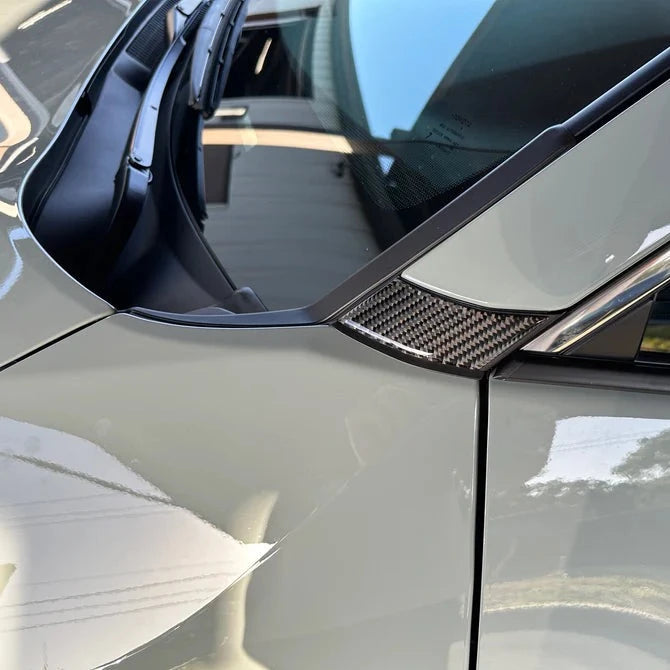 Tufskinz A&D Pillar Overlays for Toyota Rav4 (2019-2024) - Aspire Auto Accessories