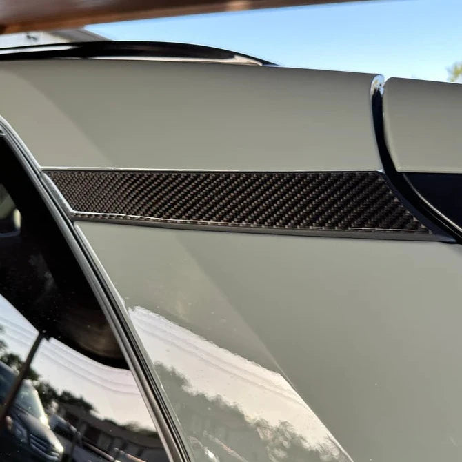 Tufskinz A&D Pillar Overlays for Toyota Rav4 (2019-2024) - Aspire Auto Accessories