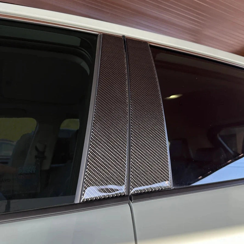 Tufskinz Door Pillar Overlays for Toyota Rav4 (2019-2024) - Aspire Auto Accessories