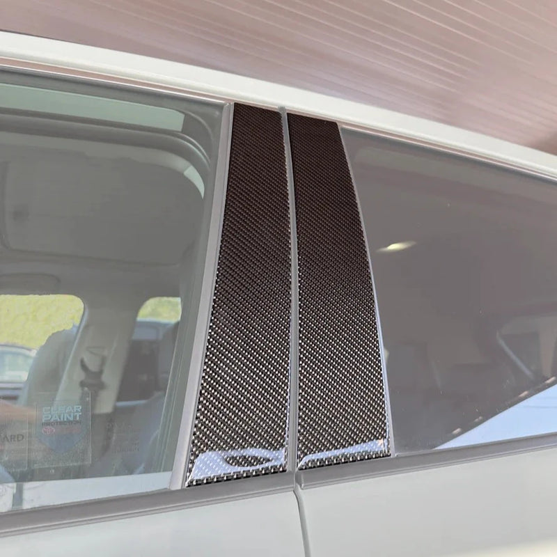 Tufskinz Door Pillar Overlays for Toyota Rav4 (2019-2024) - Aspire Auto Accessories