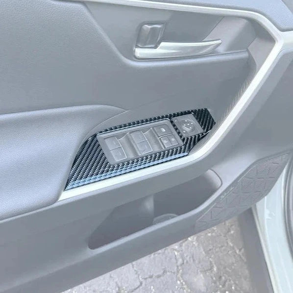 Tufskinz Door Switches Accent Trim for Rav4 (2019-2024) - Aspire Auto Accessories