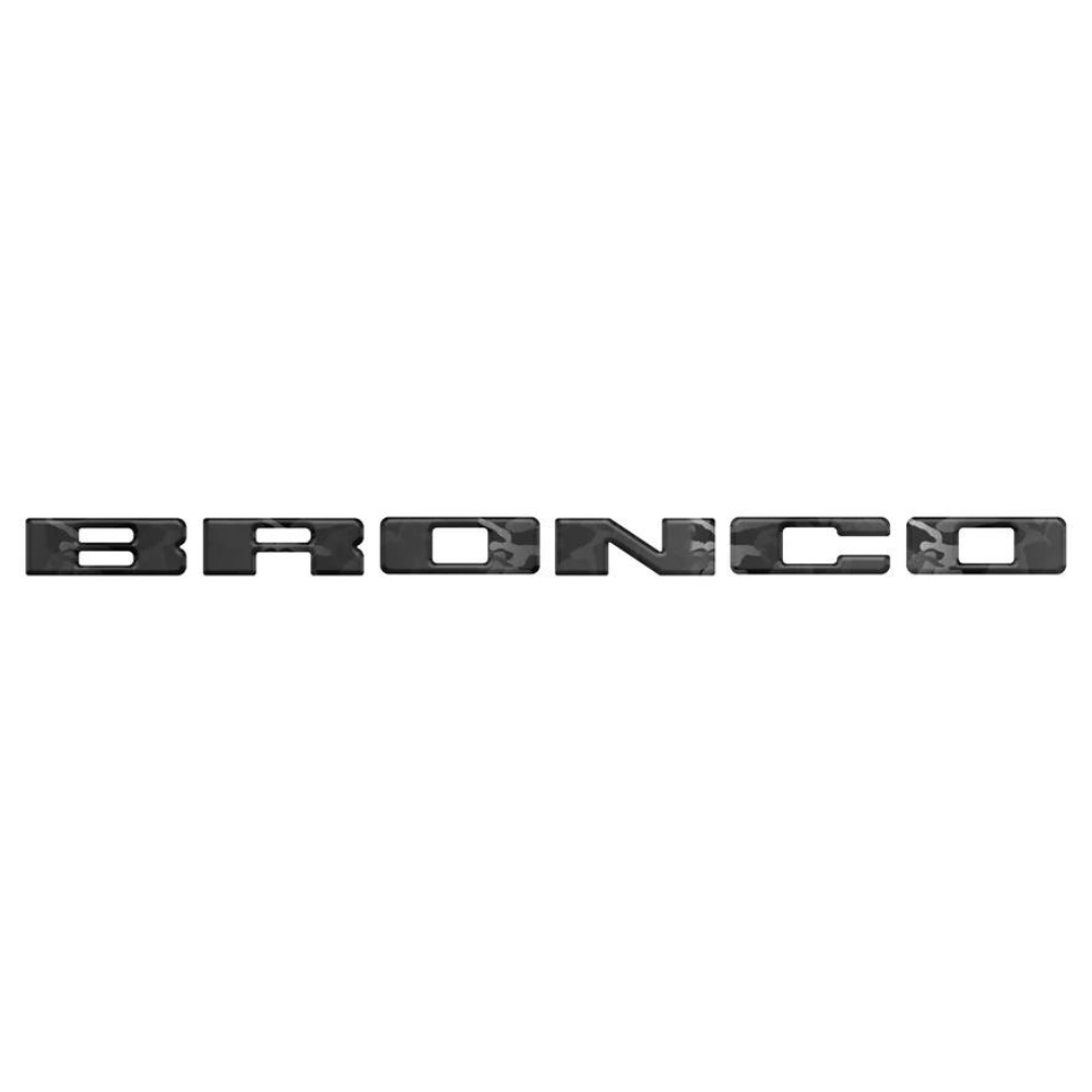 Tufskinz Front Grille Letters Overlays for Ford Bronco Sport (2021-2026 ...