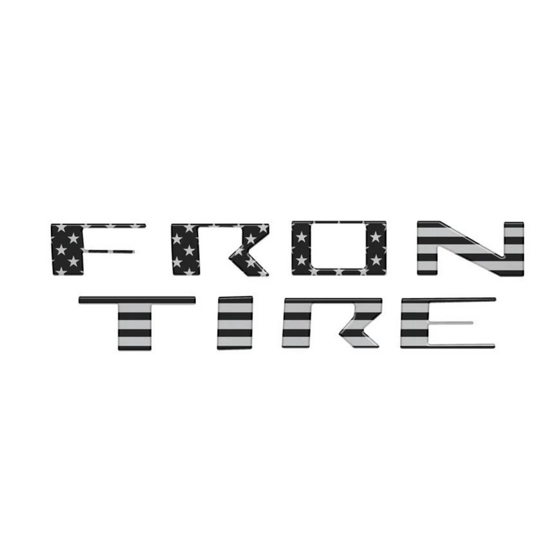 Tufskinz Grille Letter Inserts for Nissan Frontier (2022-2024) - Aspire Auto Accessories