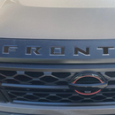 Tufskinz Grille Letter Inserts for Nissan Frontier (2022-2024) - Aspire Auto Accessories