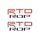 Tufskinz Hood Louver Letter Overlays for Tundra TRD Pro (2022-2024) - Aspire Auto Accessories