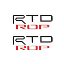 Tufskinz Hood Louver Letter Overlays for Tundra TRD Pro (2022-2024) - Aspire Auto Accessories