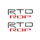 Tufskinz Hood Louver Letter Overlays for Tundra TRD Pro (2022-2024) - Aspire Auto Accessories