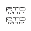 Tufskinz Hood Louver Letter Overlays for Tundra TRD Pro (2022-2024) - Aspire Auto Accessories