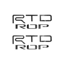 Tufskinz Hood Louver Letter Overlays for Tundra TRD Pro (2022-2024) - Aspire Auto Accessories