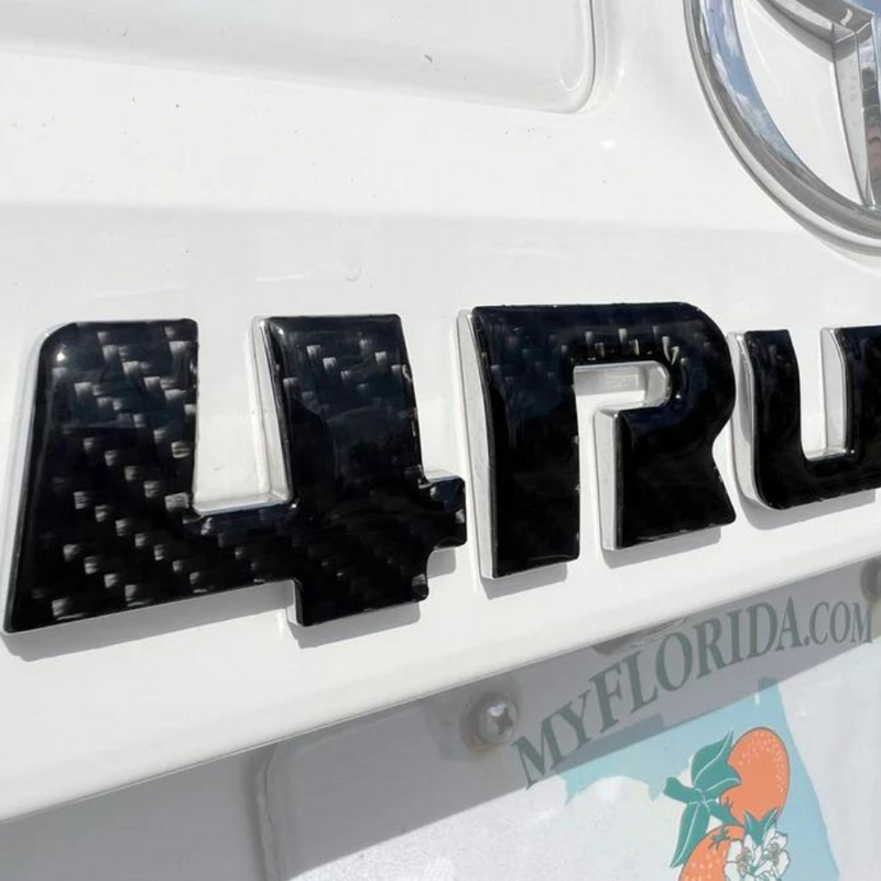 Tufskinz Rear Hatch Letter Overlays for 4Runner (2010-2024) - Aspire Auto Accessories