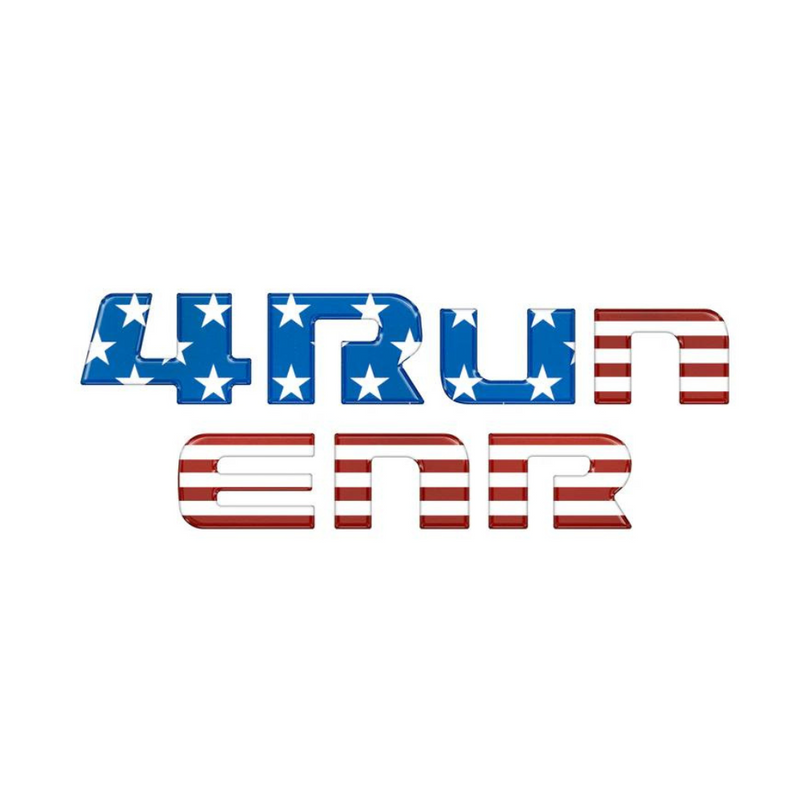 Tufskinz Rear Hatch Letter Overlays for 4Runner (2010-2024) - Aspire Auto Accessories