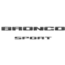 Tufskinz Rear Liftgate Letter Overlays for Ford Bronco Sport (2021-2024) - Aspire Auto Accessories