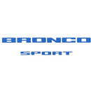 Tufskinz Rear Liftgate Letter Overlays for Ford Bronco Sport (2021-2024) - Aspire Auto Accessories