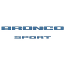 Tufskinz Rear Liftgate Letter Overlays for Ford Bronco Sport (2021-2024) - Aspire Auto Accessories